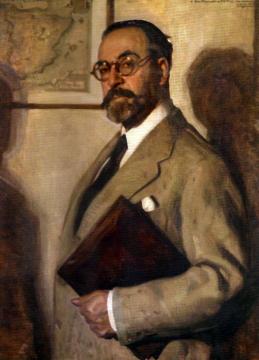 Retrato de Hombre Artwork by Jose Maria Lopez Mezquita