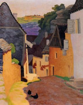 Rocamadour Landscape Artwork by Felix Vallotton