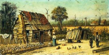Plantation Scene Artwork by William Aiken Walker
