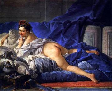 Odalisque Brune Artwork by Francois Boucher