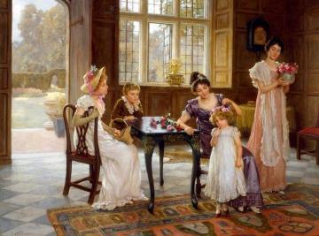 The Time Of Roses Artwork by Charles Haigh Wood