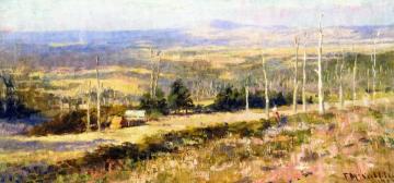 Study in Blue and Gold Artwork by Frederick McCubbin