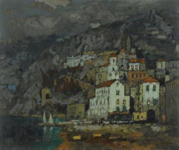 A View of Amalfi Artwork by Konstantin Gorbatov
