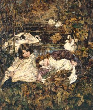 Autumn Artwork by Edward Atkinson Hornel