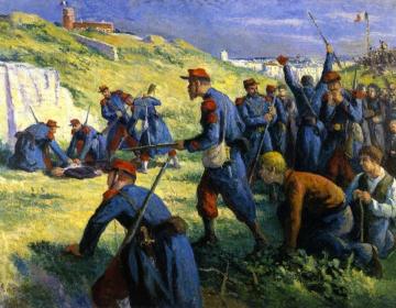 The Execution of Varlin Artwork by Maximilien Luce