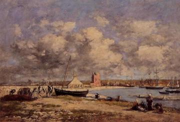 Camaret Artwork by Eugène-Louis Boudin