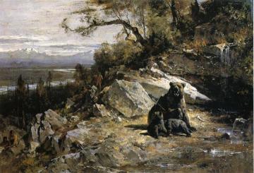 Squaw Valley near Now-ow-wa Artwork by Thomas Hill