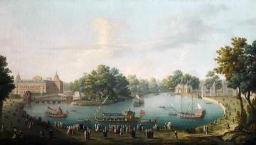 The Royal Palace of Aranjuez from the North-East Artwork by Antonio Joli