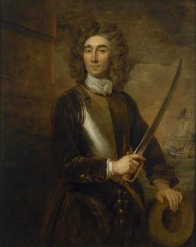 Vice-admiral John Benbow Artwork by Sir Godfrey Kneller