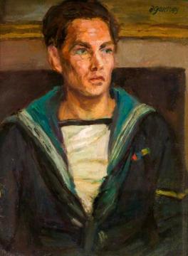 William Squire In Sailor Costume Artwork by Duncan Grant