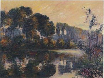 By the Eure River Artwork by Gustave Loiseau