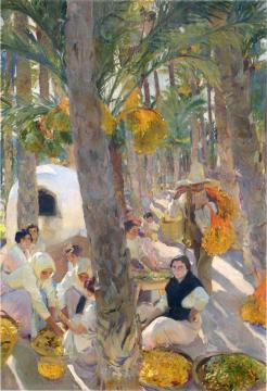 Elche, The Palm Grove Artwork by Joaquin Sorolla y Bastida