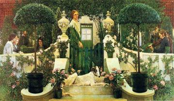 Summer Evening Artwork by Johann Heinrich Vogeler