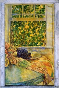 Colonial Quilts Artwork by Frederick Childe Hassam
