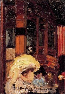 Cuatro Apuntes De París Artwork by Hermen Anglada Camarasa