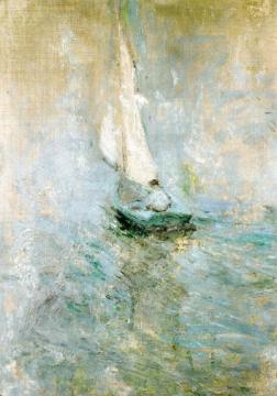 Sailing In The Mist Artwork by John Twachtman