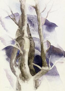 Tree Forms Artwork by Charles Demuth