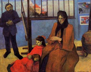 The Schuffenecker Family Artwork by Paul Gauguin
