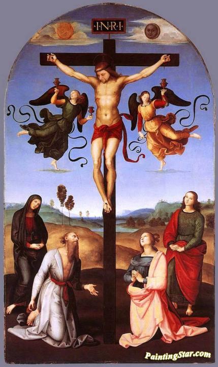 Crucifixion Artwork by Raphael