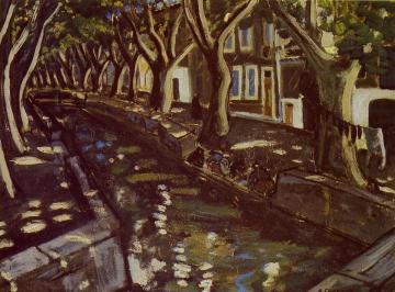 La Roubine à Graveson Artwork by Auguste Chabaud