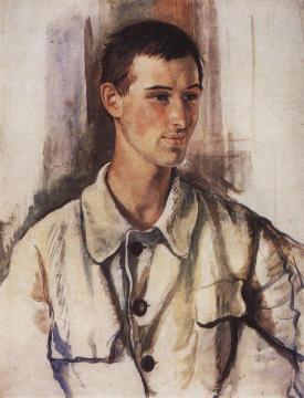 Portrait of V. M. Dukelsky Artwork by Zinaida Serebriakova