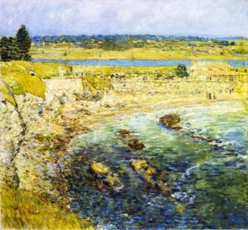 Bailey's Beach, Newport, Rhode Island Artwork by Frederick Childe Hassam