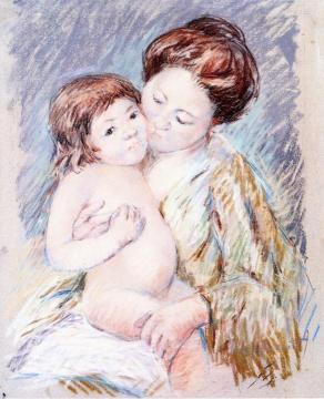 Mother and Child Artwork by Mary Cassatt