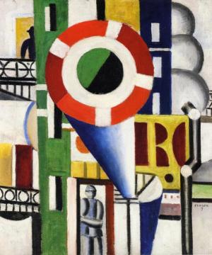 Un Disque dans la Ville Artwork by Fernand Léger