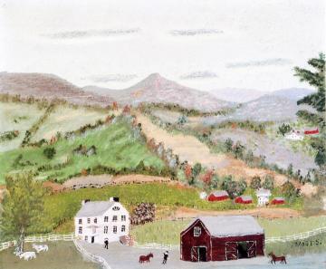 Early Fall Artwork by Anna Mary Robertson Grandma Moses