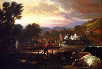 Paddington Canal Artwork by Benjamin West