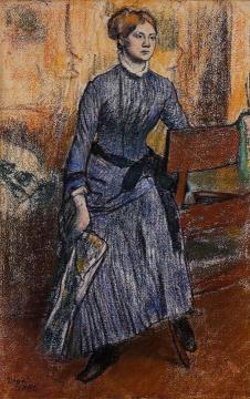 Helene Rouart Artwork by Edgar Degas