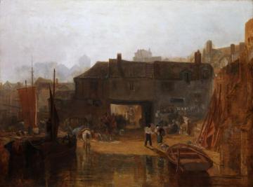 Saltash With The Water Ferry Artwork by Joseph Mallord William Turner