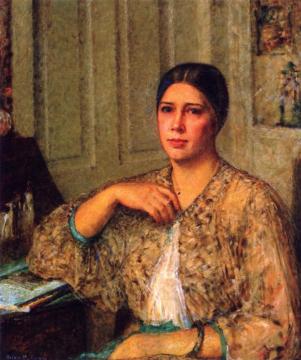 Portrait Of A Lady Artwork by Helen M. Turner