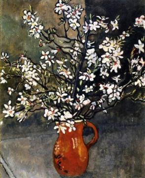 Almond Flowers Artwork by Louis Valtat