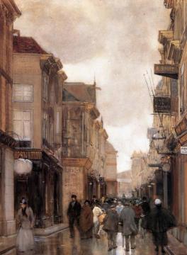 Grote Spuistraat Den Haag Artwork by Floris Arntzenius