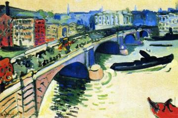 London Bridge Artwork by Andre Derain