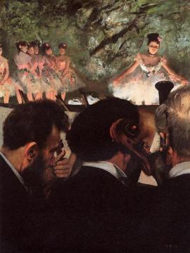 Musicians in the Orchestr Artwork by Edgar Degas