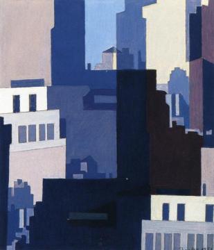 Canyons Ii Artwork by Charles Sheeler