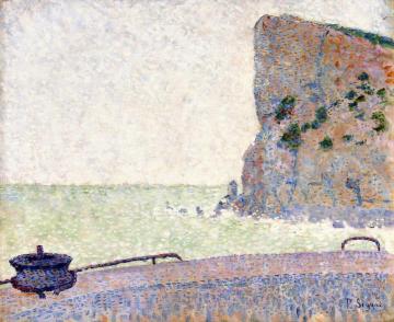 Fecamp, Grey Weather Artwork by Paul Signac