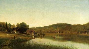 Lake Village Artwork by Thomas Worthington Whittredge