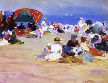 Hot Summer Day Artwork by Edward Potthast