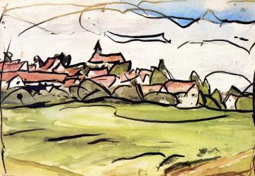 Village Artwork by Christian Rohlfs