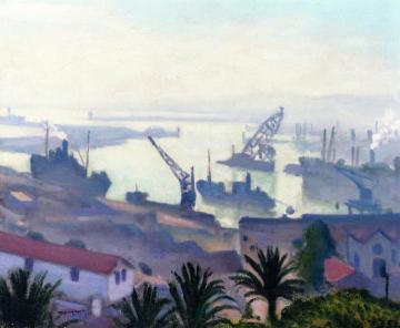 The Port of Agha Artwork by Albert Marquet