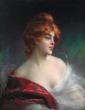 Portrait Of A Lady Artwork by Delphin Enjolras