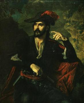 Portrait Of Prince Obolensky Artwork by Vasily Tropinin