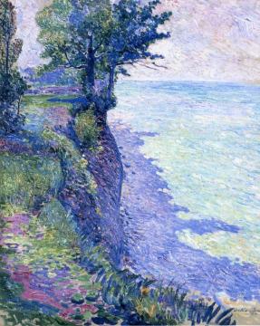 Lake Erie Cliff, Lakewood Artwork by William Sommer