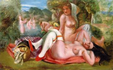 Bathers Artwork by Henri Hayden