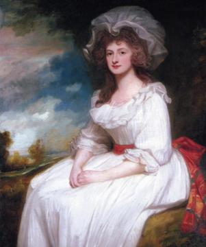 Portrait Of Anne Rodbard, Mrs. Blackburn Artwork by George Romney