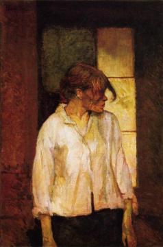 At Montrouge Artwork by Henri de Toulouse-Lautrec