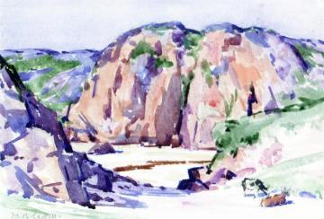 Cattle on the Dunes, Iona Artwork by Francis Campbell Boileau Cadell
